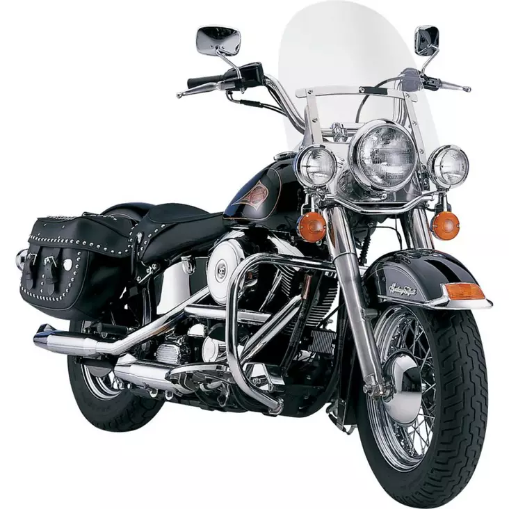 WINDSHIELD REPLACEMENT MEMPHIS SLIM 17" CLEAR - Tuulilasit ja etumaskit - MEM4210 - 1