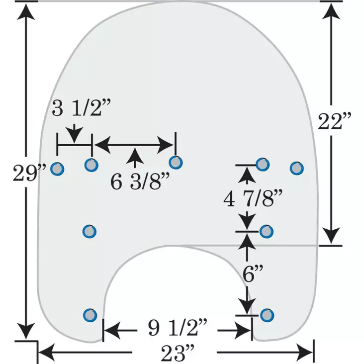 WINDSHIELD STANDARD OEM-REPLACEMENT HARLEY DAVIDSON® 15" CLEAR - Tuulilasit ja etumaskit - 23100010 - 1