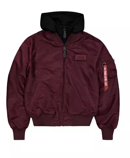 Alpha pilottitakki MA-1 D-tec darkcherry - Pilottitakit - ALP161 - 1