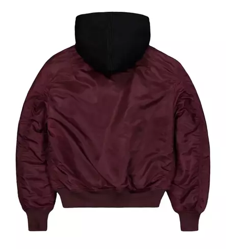 Alpha pilottitakki MA-1 D-tec darkcherry - Pilottitakit - ALP161 - 2