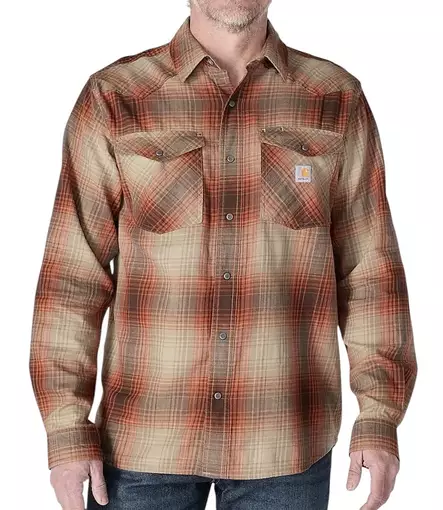 Carhartt Kauluspaita Montana, Dark Clove - Kauluspaidat - CRH41 - 1