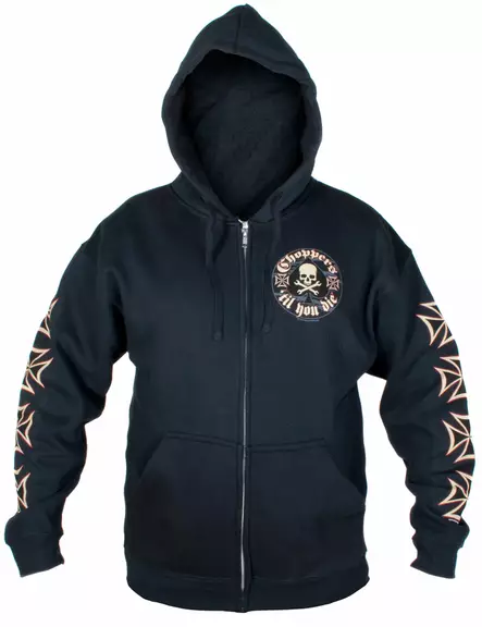 Huppari-Hot Leathers-Choppers til You die-etukuva - Hupparit - CU391 - 2