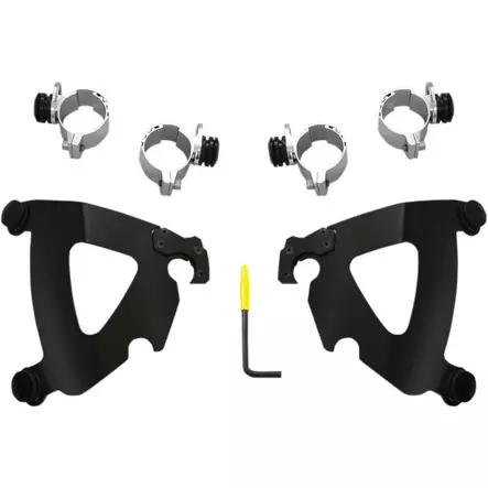 MNT KIT RW 93 FXDWG BLK - Tuulilasit ja etumaskit - 23200201 - 1