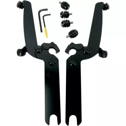 MOUNTING KIT TRIGGER-LOCK SPORTSHIELD-WINDSHIELD BLACK - Tuulilasit ja etumaskit - 23200071 - 1