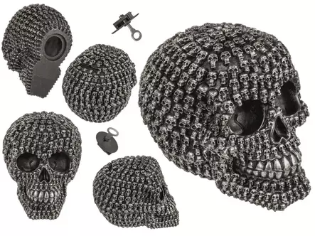 Säästökallo pikkukalloilla - Kallot, Halloweenrekvisiitta - HOR731 - 1