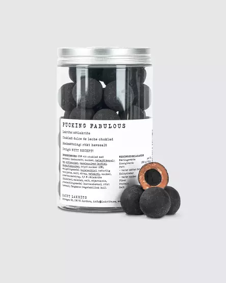 Saltlakrits Fucking Fabulous 250g - Karkki, Makeiset, Karamellit - CANDY11 - 1