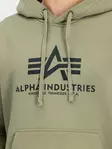 Alpha huppari olive Big Logo - Hupparit - ALP131 - 6