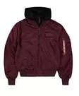 Alpha pilottitakki MA-1 D-tec darkcherry - Pilottitakit - ALP161 - 1