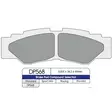 BRAKE PAD DP SINTERED REPLACEMENT STREET TOURING OFF-ROAD/ATV - Jarrupalat - 17212501 - 1