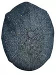 Flatcap Tweed, Tummansininen - Flat Capit - LC791 - 2