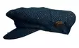 Flatcap Tweed, Tummansininen - Flat Capit - LC791 - 5