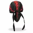 Headwrap,Hot Leathers, Skull made of Sku - Headwrapit - HW171 - 3