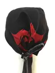 Headwrap, musta, punaiset kallot - Headwrapit - HW181 - 3