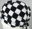 Headwrap, ralliruutu, keskikoko - Headwrapit - HW21 - 2