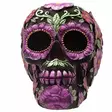 Kallo Metallic Day of the Dead - Kallot, Halloweenrekvisiitta - HOR701 - 2
