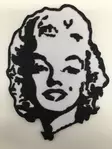 Kangasmerkki, Marilyn Monroe - Kangasmerkit - K1311 - 1