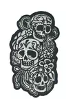 Kangasmerkki Sugarskulls - Kangasmerkit - K1671 - 1