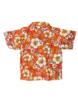 Lasten Havaijipaita, Oranss, valko-kelta - T-paidat - KID451 - 2