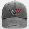 Lippis Corvette C5 Flags Vintage - Lippikset - LC851 - 1