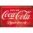 Peltikyltti 60x40cm Coca-Cola - Taulut, kehykset - PELT521 - 1