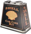 Peltikyltti SHELL musta car care kit - Taulut, kehykset - PELT151 - 2