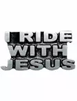 Pinssi, Hot Leathers, I Ride With Jesus - Pinssit - PNS11 - 1