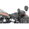 SEAT WIDE TOURING SOLO STUDDED WITH CONCHOS AND BACKREST - Satulat ja satulanpäälliset - 08020491 - 1
