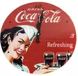 Seinäkello Drink Coca-Cola lasitaulu - Kellot - KE171 - 1