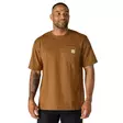 T-paita Carhartt K87, ruskea - Paidat - CRH21 - 2