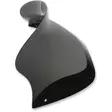 WINDSHIELD SPOILER OEM-FAIRING HARLEY DAVIDSON® 6.5" DARK SMOKE - Tuulilasit ja etumaskit - 23100601 - 1