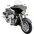 WINDSHIELD STANDARD BATWING-FAIRING 9" CLEAR . 23cm korkea kirkas plexi - Tuulilasit ja etumaskit - 23100271 - 1