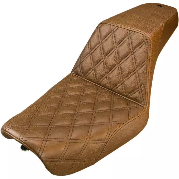 2-UP SEAT STEP UP FRONT|REAR SADDLEHYDE™ BROWN - Satulat ja satulanpäälliset - 08030571 - 1