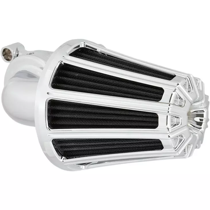 AIR CLEANER KIT MONSTER SUCKER WITH COVER 10-GAUGE CHROME - Ilmansuodattimet - 10102091 - 1