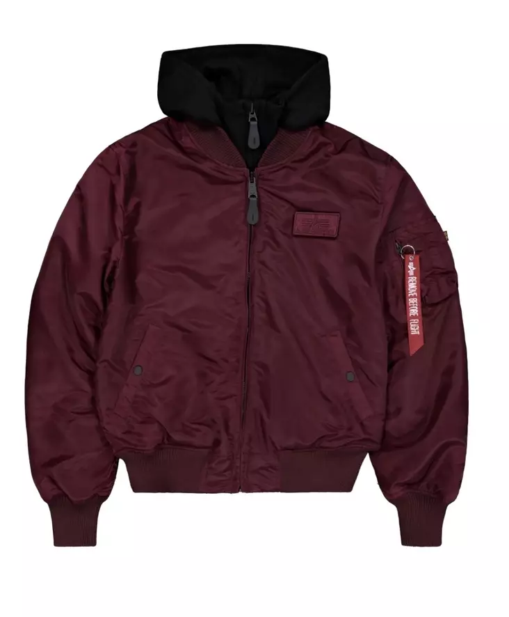 Alpha pilottitakki MA-1 D-tec darkcherry - Pilottitakit - ALP161 - 1