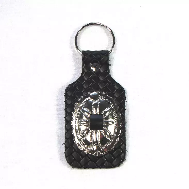 Avaimenperä Ovaali Concho, musta - Avaimenperät - MAS41 - 1