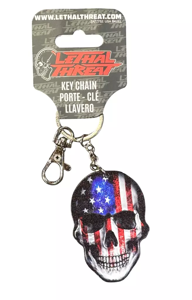 Avaimenperä USA Flag Skull - Avaimenperät - PER131 - 1