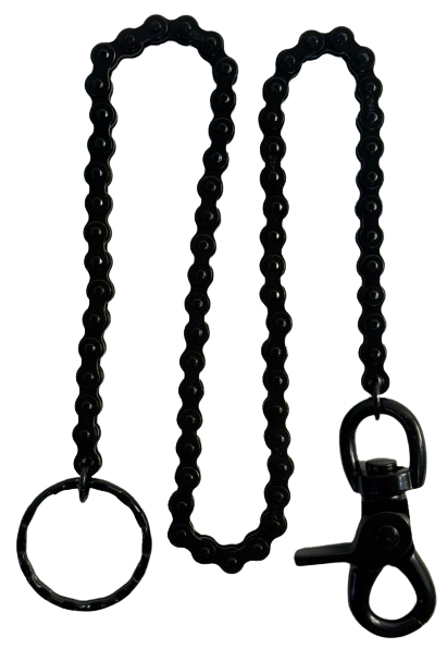 Avainketju 50cm musta kettinki - Avainketjut - KJ201 - 1