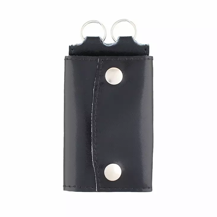 Avainkotelo musta nahkakotelo - Kotelot - KN481 - 1