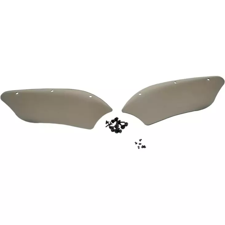BATWING FAIRING WIND DEFLECTORS BLACK - Tuulilasit ja etumaskit - 23500111 - 1