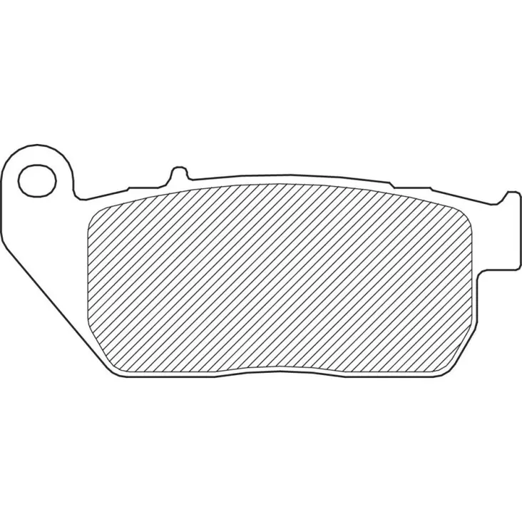 BRAKE PAD ORGANIC - Jarrupalat - 17200211 - 1