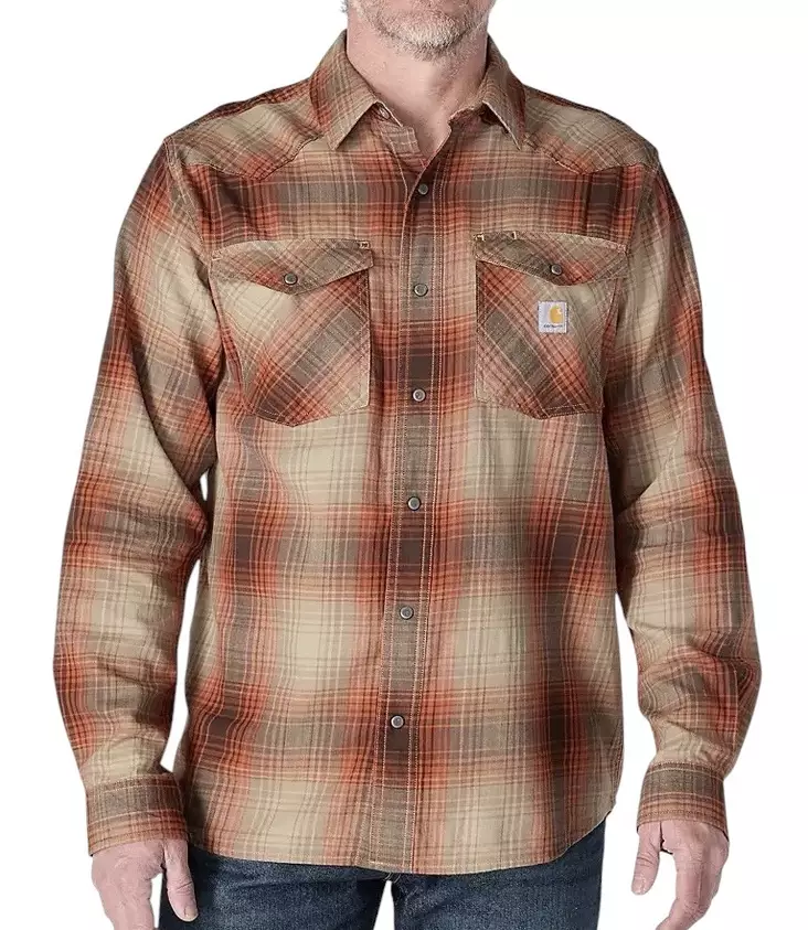 Carhartt Kauluspaita Montana, Dark Clove - Kauluspaidat - CRH41 - 1