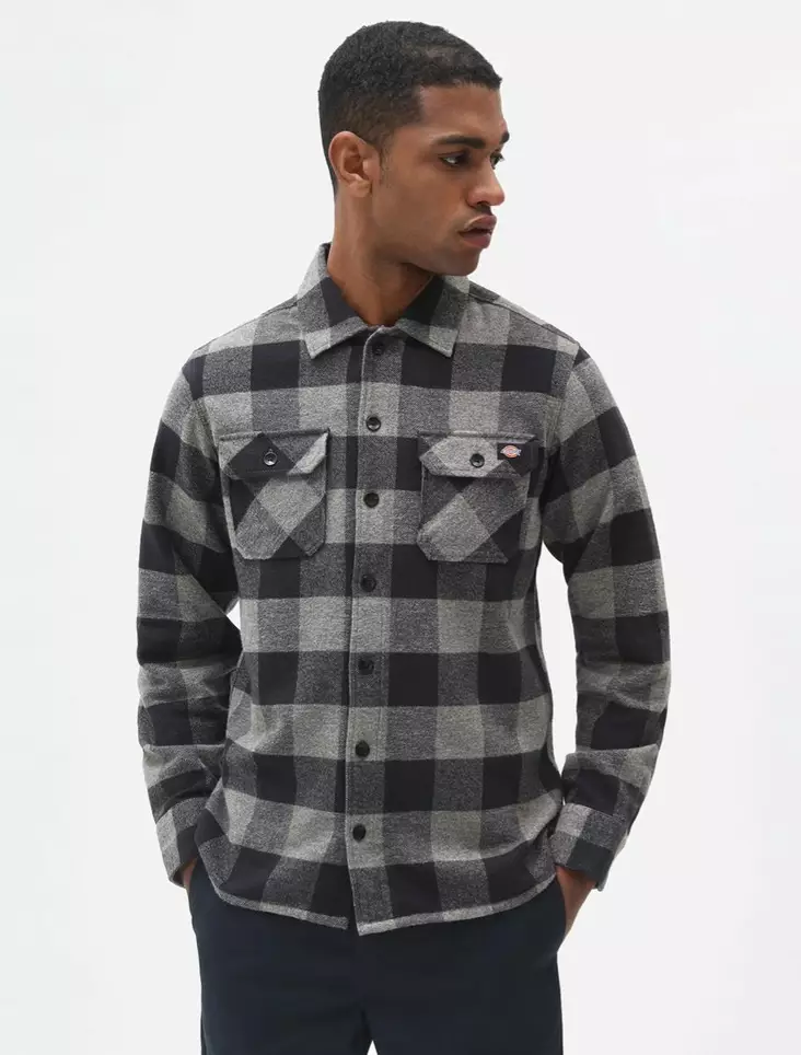 Dickies Sacramento Harmaa kauluspaita - Kauluspaidat - DIC21 - 4