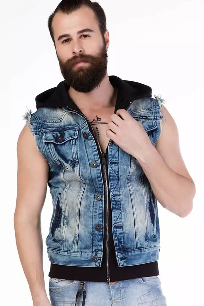 Farkkuliivi Cipo & Baxx - Liivit - CIBA71 - 1