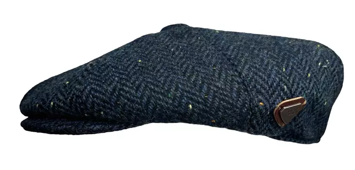 Flatcap Tweed, Tummansininen - Flat Capit - LC791 - 1