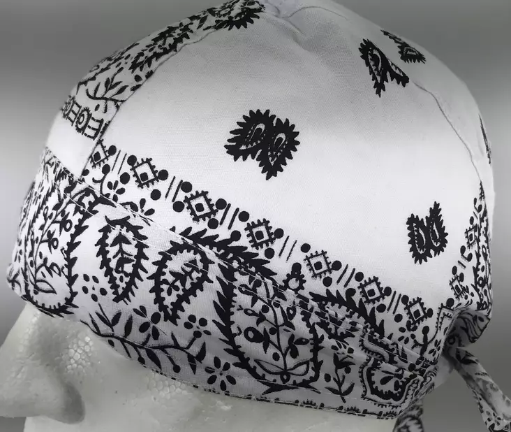 Headwrap, valkomusta kashmir - Headwrapit - HW31 - 1