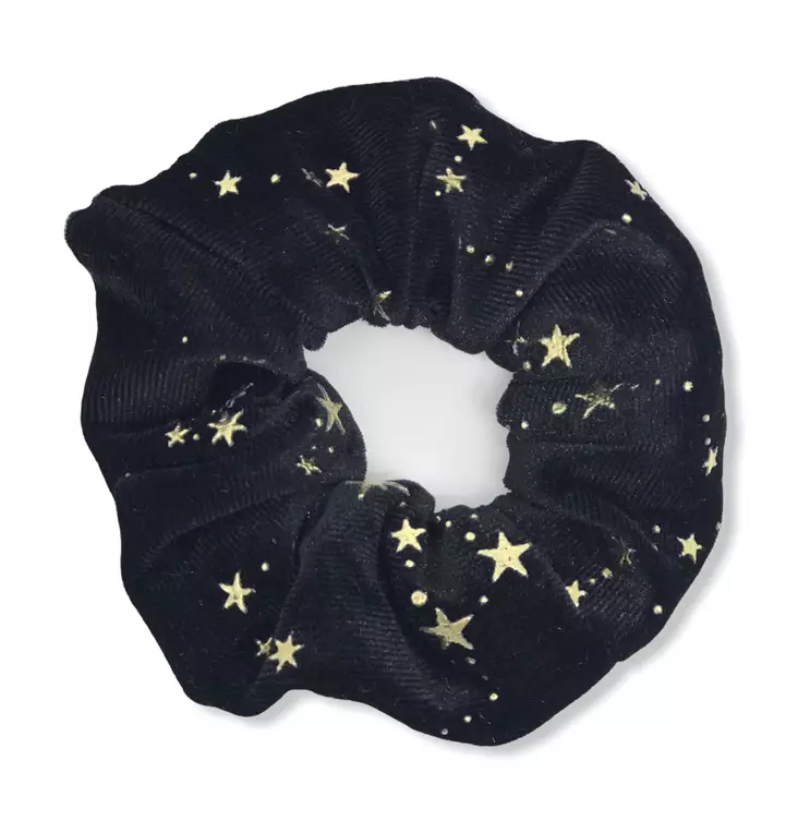 Hiusdonitsi Kultatähti, musta - Hiuskoristeet - PIN301 - 1