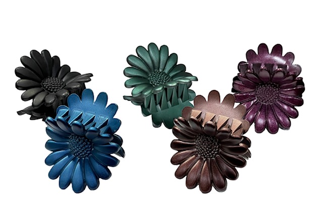 Hiusklipsu Kukka, useita värejä - Hiuskoristeet - PIN371 - 1