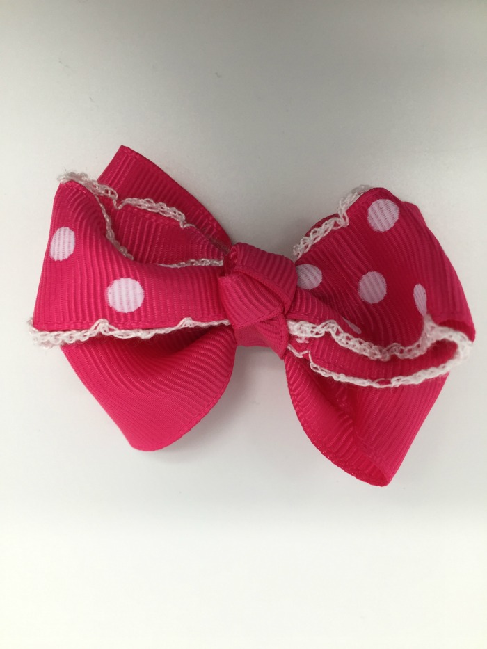 Hiusrusetti, pinkki - Hiuskoristeet - PIN111 - 1