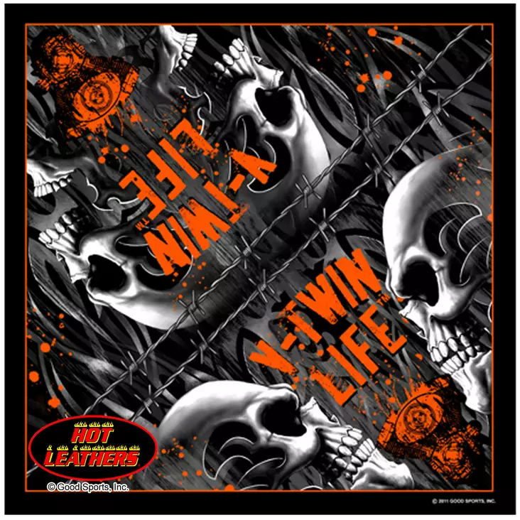 Huivi, Hot Leathers, Double X - Huivit - HU271 - 2