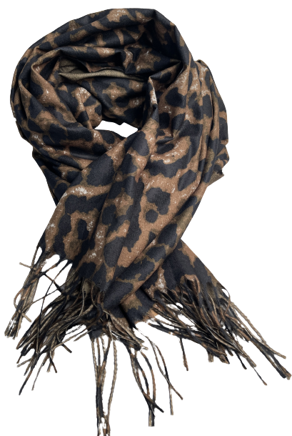 Huivi leopardihuivi 180x70cm paksu - Huivit - HU491 - 1